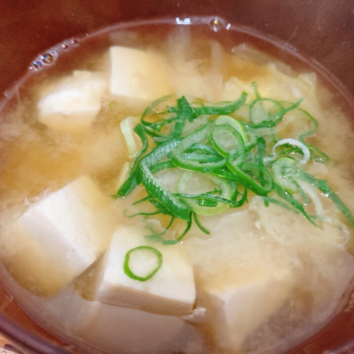 ♢豆腐と白菜のお味噌汁♢